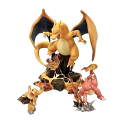 Glurak Charizard Evolution Figuren Set (ca. 13cm)